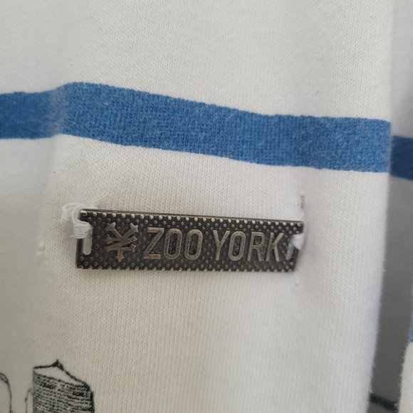 Graphic Zip Front Sweatshirt - Picture 5 of 7